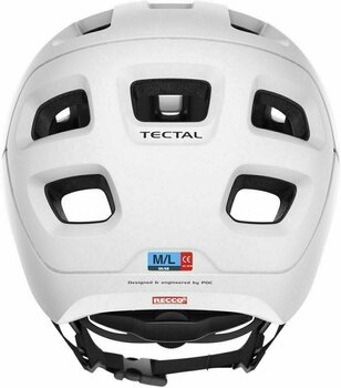 Bike Helmet POC Tectal Hydrogen White 59-62 Bike Helmet - 4