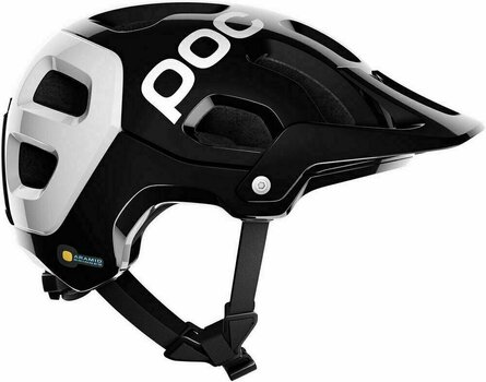Bike Helmet POC Tectal Race SPIN Uranium Black/Hydrogen White 51-54 Bike Helmet - 4