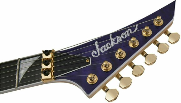 Elektrisk guitar Jackson PRO RR24Q Transparent Purple - 5