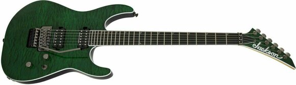 Elektrische gitaar Jackson PRO SL2Q MAH Transparent Green - 3