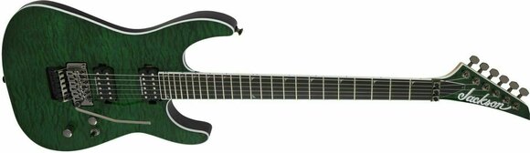 Guitare électrique Jackson PRO SL2Q MAH Transparent Green - 4