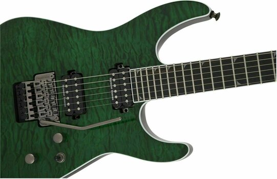 Elektrische gitaar Jackson PRO SL2Q MAH Transparent Green - 5