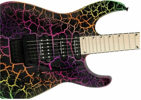 Guitare électrique Jackson PRO SL3M MN Rainbow Crackle - 4