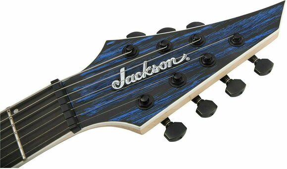 Guitarra elétrica de 7 cordas Jackson Pro Series Dinky DK Modern Ash HT7 Baked Blue - 6