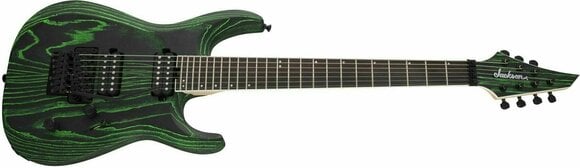 7-string Electric Guitar Jackson Pro Series Dinky DK Modern Ash FR7 Baked Green - 3