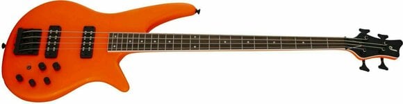 Elektrische basgitaar Jackson X Series Spectra Bass IV IL Neon Orange - 3