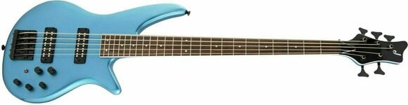 5-saitiger E-Bass, 5-Saiter E-Bass Jackson X Series Spectra Bass V IL Electric Blue - 3