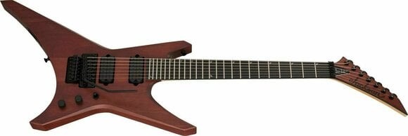 7-string Electric Guitar Jackson Pro Series Dave Davidson Warrior WR7 MAH Walnut Stain - 3