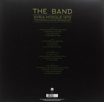 Vinyl Record The Band - Syria Mosque 1970 (2 LP) - 2