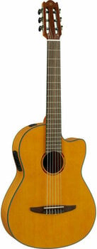 Klassisk guitar med forforstærker Yamaha NCX1FM Natural - 2