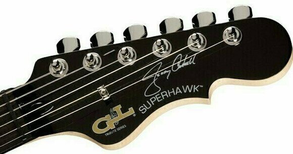 E-Gitarre G&L Tribute Superhawk Deluxe Jerry Cantrell Signature Blue Burst - 2