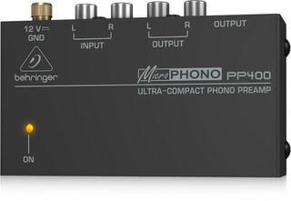 Phono Preamplifier Behringer PP400 Black Phono Preamplifier - 4