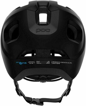 Bike Helmet POC Axion SPIN Matt Black 59-62 Bike Helmet - 4
