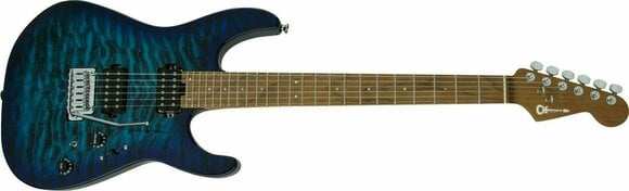 Elektrická gitara Charvel Pro-Mod DK24 HH 2PT CM QM Chlorine Burst - 4