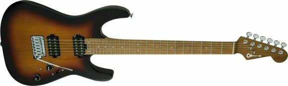 Guitarra eléctrica Charvel Pro-Mod DK24 HH 2PT CM Caramelized Maple Three-Tone Sunburst - 3