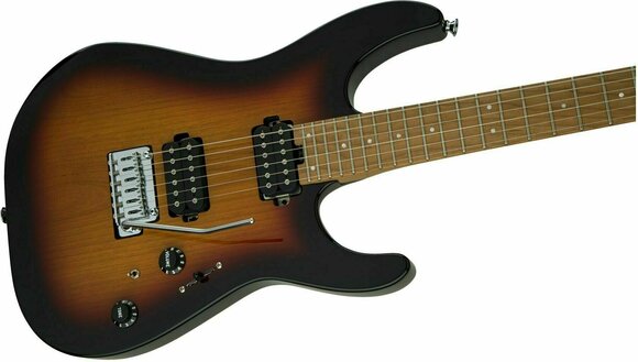 Guitarra eléctrica Charvel Pro-Mod DK24 HH 2PT CM Caramelized Maple Three-Tone Sunburst - 6