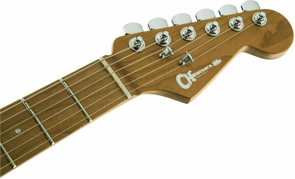 Guitarra eléctrica Charvel Pro-Mod DK24 HH 2PT CM Caramelized Maple Three-Tone Sunburst - 7