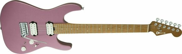 Elektromos gitár Charvel Pro-Mod DK24 HH 2PT CM Satin Burgundy Mist - 3
