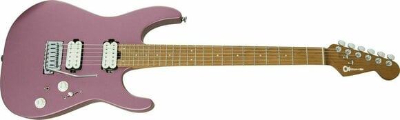 Elektrická gitara Charvel Pro-Mod DK24 HH 2PT CM Satin Burgundy Mist Elektrická gitara - 4