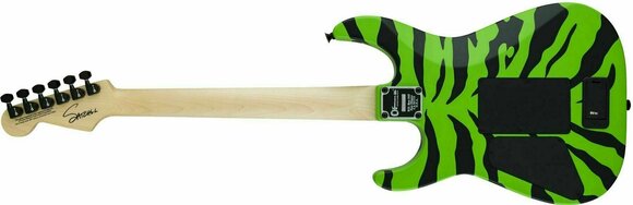 Elektrická kytara Charvel Satchel Signature Pro-Mod DK Maple Slime Green Bengal - 2