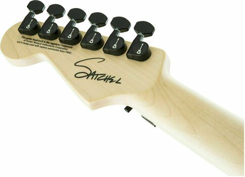 Electric guitar Charvel Satchel Signature Pro-Mod DK Maple Slime Green Bengal - 7
