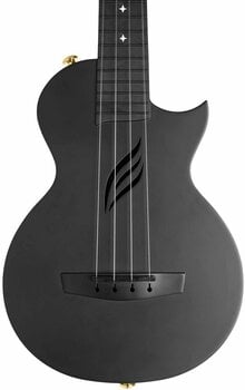 Koncert ukulele Cascha Carbon Fibre Set Koncert ukulele Fekete - 3