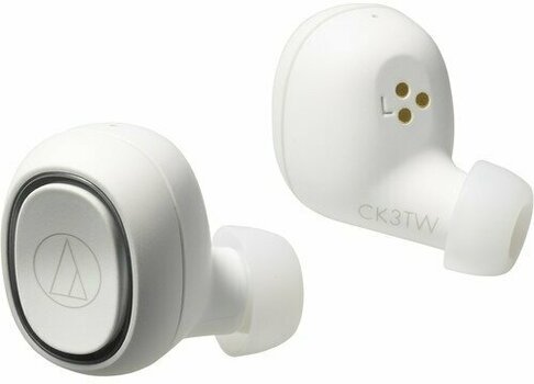 True Wireless In-ear Audio-Technica ATH-CK3TWWH White - 2