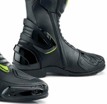 Motorcycle Boots Forma Boots Freccia Black/Yellow Fluo 38 Motorcycle Boots - 5