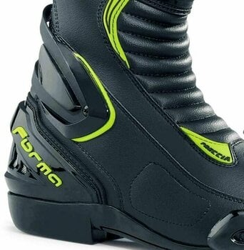 Motociklističke čizme Forma Boots Freccia Black/Yellow Fluo 40 Motociklističke čizme - 2