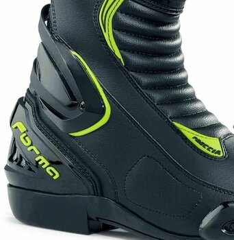 Motociklističke čizme Forma Boots Freccia Black/Yellow Fluo 42 Motociklističke čizme - 2