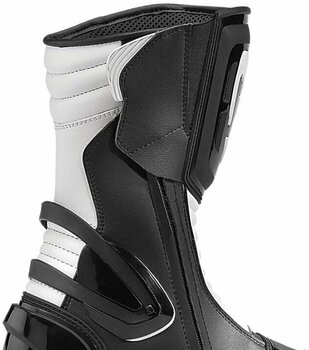 Motorcycle Boots Forma Boots Freccia Black/White 39 Motorcycle Boots - 4