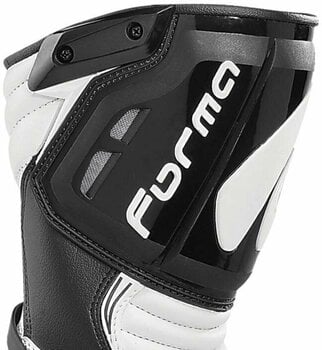 Motociklističke čizme Forma Boots Freccia Black/White 44 Motociklističke čizme - 3