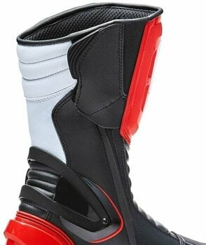 Motorradstiefel Forma Boots Freccia Black/White/Red 40 Motorradstiefel - 4