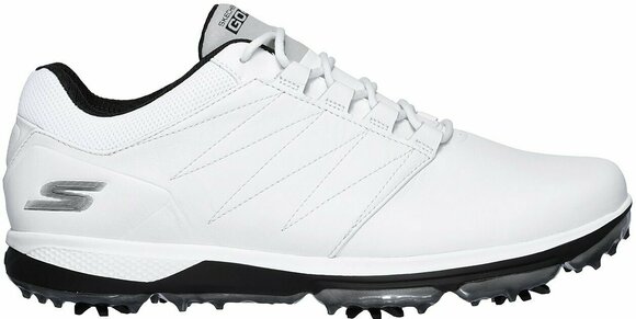 Chaussures de golf pour hommes Skechers GO GOLF Pro 4 Blanc-Noir 42,5 - 5
