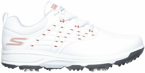 Women's golf shoes Skechers GO GOLF Pro 2 White-Pink 37 - 5