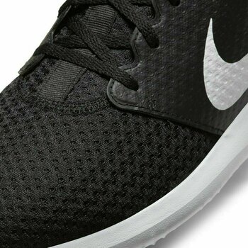 Scarpa da golf da uomo Nike Roshe G Black/Metallic White/White 42,5 Scarpa da golf da uomo - 7