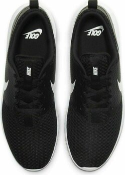 Men's golf shoes Nike Roshe G Black/Metallic White/White 43 - 4