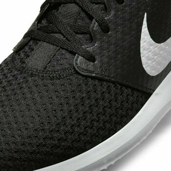 Calzado de golf para hombres Nike Roshe G Black/Metallic White/White 43 - 7