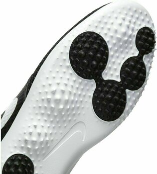 Chaussures de golf pour hommes Nike Roshe G Black/Metallic White/White 43 - 9