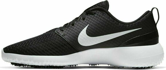 Calçado de golfe para homem Nike Roshe G Black/Metallic White/White 44,5 - 2
