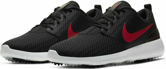 Chaussures de golf pour hommes Nike Roshe G Black/University Red/White 41 - 3