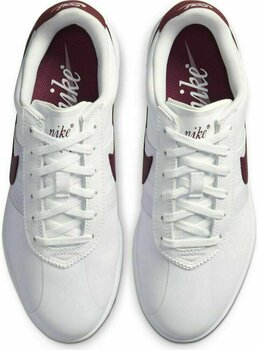 Chaussures de golf pour femmes Nike Cortez G White/Villain Red/Barely Grape/Plum Dust 36 - 4