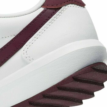 Pantofi de golf pentru femei Nike Cortez G White/Villain Red/Barely Grape/Plum Dust 37,5 - 8