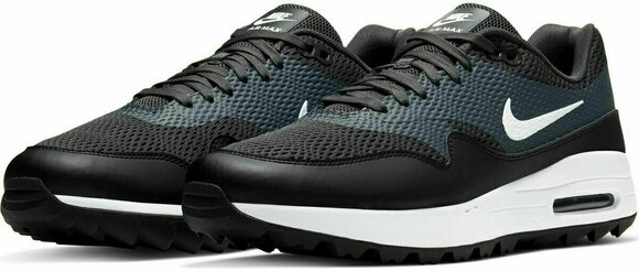 Chaussures de golf pour hommes Nike Air Max 1G Black/White/Anthracite/White 42 - 3
