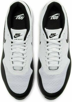 Men's golf shoes Nike Air Max 1G White/Black 44 - 4