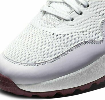 Chaussures de golf pour femmes Nike Air Max 1G White/Villain Red/Barely Grape 36 - 7