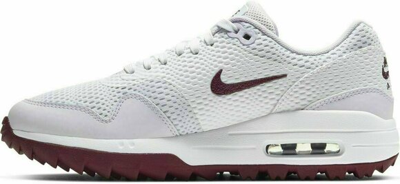 Chaussures de golf pour femmes Nike Air Max 1G White/Villain Red/Barely Grape 36,5 - 2
