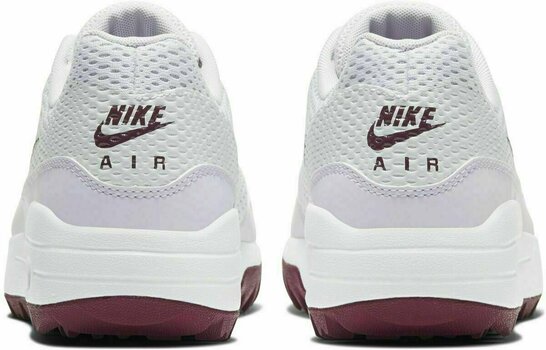 Calçado de golfe para mulher Nike Air Max 1G White/Villain Red/Barely Grape 42 - 5