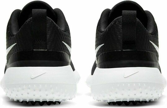 Junior čevlji za golf Nike Roshe G Black/Metallic White/White 36 - 5