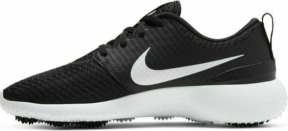 Calzado de golf de mujer Nike Roshe G Black/Metallic White/White 38 - 2